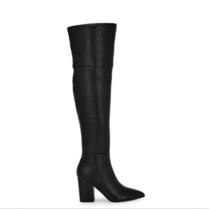Nine West Black Knee-High Women's Boots